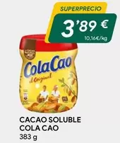 Oferta de Cola Cao - Cacao Soluble por 3,89€ en Masymas