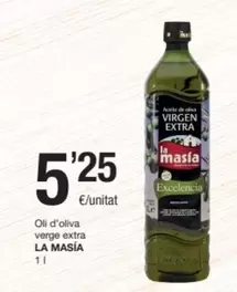 Oferta de La Masía - Oli D'Oliva Verge Extra por 5,25€ en SPAR Fragadis