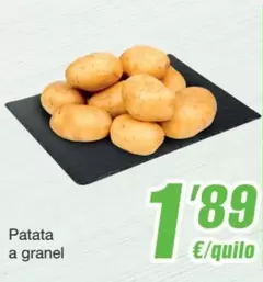 Oferta de Patata A Granel por 1,89€ en SPAR Fragadis