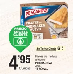 Oferta de Pescanova - Filetes De Merluza Al Huevo por 6,15€ en SPAR Fragadis