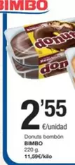 Oferta de Bimbo - Donuts Bombon por 2,55€ en SPAR Fragadis