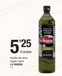 Oferta de La Masía - Aceite De Oliva Virgen Extra por 5,25€ en SPAR Fragadis
