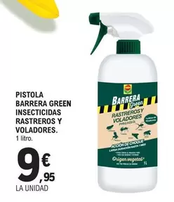 Oferta de Massó - Pistola Barrera Green Insecticidas Rastreros Y Voladores por 9,95€ en E.Leclerc