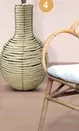 Oferta de Jarrón Decorativo De Fibra Natural por 7,95€ en E.Leclerc
