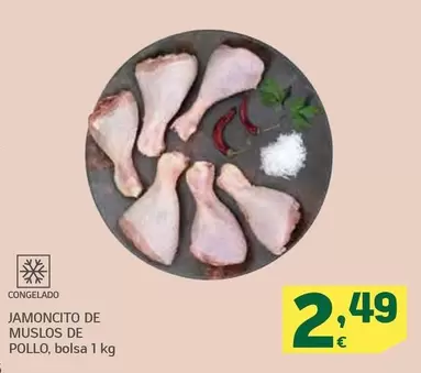 Oferta de Jamoncito De Muslos De Pollo por 2,49€ en HiperDino