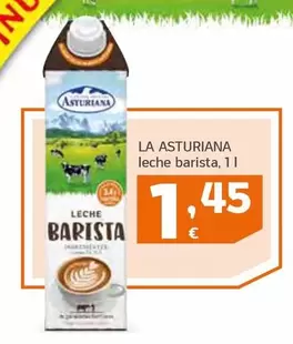 Oferta de La Asturiana - Leche Barista por 1,45€ en HiperDino