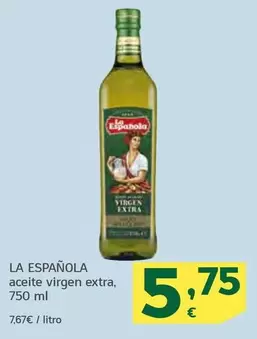 Oferta de La Española - Aceite Virgen Extra por 5,75€ en HiperDino