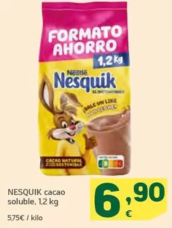 Oferta de Nesquik - Cacao Soluble por 6,9€ en HiperDino