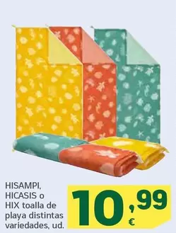Oferta de Hisampi - Toalla De Playa Distintas por 10,99€ en HiperDino