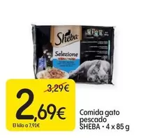 Oferta de Sheba - Comida Gato Pescado por 2,69€ en Dialprix