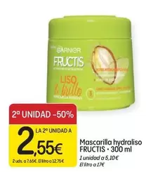 Oferta de Garnier - Mascarilla Hydraiso Fructis por 5,1€ en Dialprix