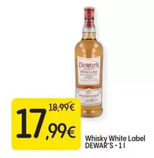 Oferta de Dewar's - Whisky White Label por 17,99€ en Dialprix