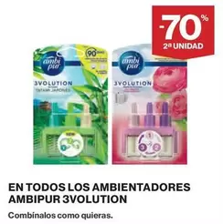 Oferta de Ambi Pur - En Todos Los Ambientadores 3volution en Hipercor