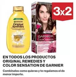Oferta de Garnier - En Todos Los Productos Original Remedies Y Color Sensation De en Hipercor