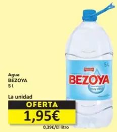 Oferta de Bezoya - Agua por 1,95€ en Economy Cash