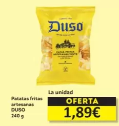 Oferta de Duso - Patatas Fritas Artesanas por 1,89€ en Economy Cash
