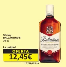 Oferta de Ballantine's - Whisky por 12,45€ en Economy Cash