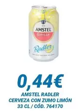 Oferta de Amstel - Radler Cerveza Con Zumo Limon por 0,44€ en Dialsur Cash & Carry