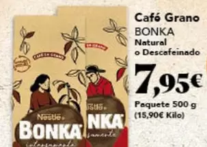 Oferta de Bonka - Café Grano por 7,95€ en Gadis