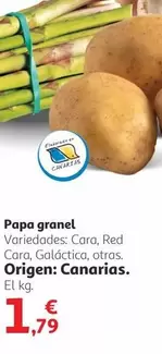 Oferta de Papa Granel por 1,79€ en Alcampo
