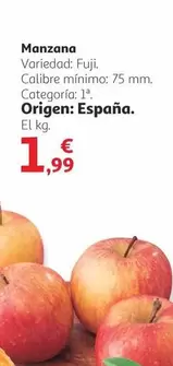 Oferta de Manzana por 1,99€ en Alcampo