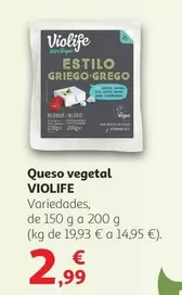Oferta de Violife - Queso Vegetal por 2,99€ en Alcampo