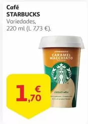 Oferta de Starbucks - Café por 1,7€ en Alcampo