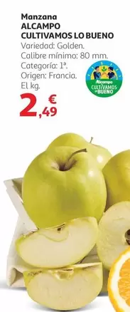 Oferta de Alcampo - Cultivamos Lo Bueno Manzana por 2,49€ en Alcampo