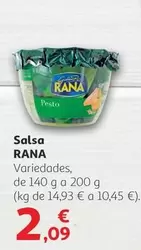 Oferta de Rana - Salsa por 2,09€ en Alcampo