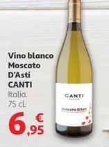 Oferta de Blanco - Vino  Moscato D'asti por 6,95€ en Alcampo