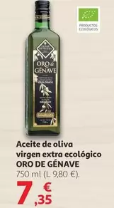 Oferta de Oro De Génave - Aceite De Oliva Virgen Extra Ecologico por 7,35€ en Alcampo