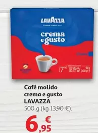 Oferta de Lavazza - Cafe Molido Crema E Gusto por 6,95€ en Alcampo