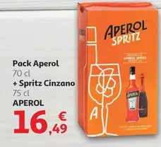 Oferta de Aperol - Pack  + Spritz por 16,49€ en Alcampo
