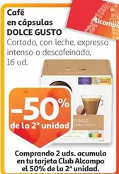 Oferta de Dolce Gusto - Café En Cápsulas en Alcampo
