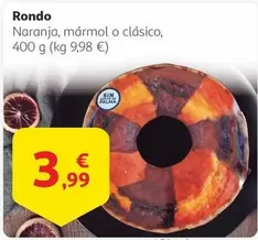 Oferta de Rondo por 3,99€ en Alcampo