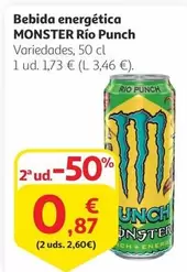 Oferta de Monster - Bebida Energética por 1,73€ en Alcampo