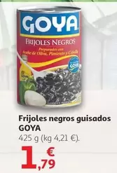 Oferta de Goya - Frijoles Negros Guisados por 1,79€ en Alcampo