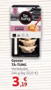 Oferta de Ta Tung - Gyozas por 3,19€ en Alcampo