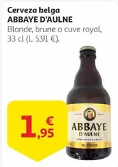 Oferta de Abbaye D'Aulne - Cerveza Belga por 1,95€ en Alcampo