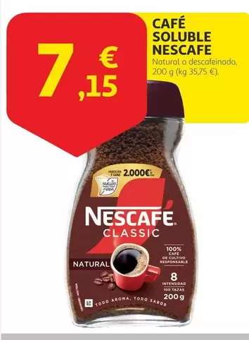 Oferta de Nescafé - Café Soluble por 7,15€ en Alcampo