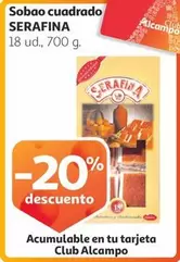 Oferta de Serafina - Sobao Cuadrado en Alcampo