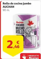 Oferta de Auchan - Rollo De Cocina Jumbo por 2,46€ en Alcampo