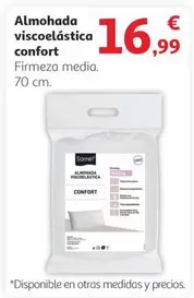 Oferta de Sover - Almohada Viscoelástica Confort por 16,99€ en Alcampo