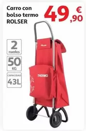 Oferta de Rolser - Carro Con Bolso Termo por 49,9€ en Alcampo
