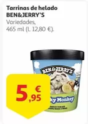 Oferta de Ben & Jerry's - Tarrinas De Helado por 5,95€ en Alcampo