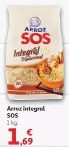 Oferta de Sos - Arroz Integral por 1,69€ en Alcampo