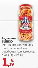 Oferta de Luengo - Legumbres por 1,19€ en Alcampo