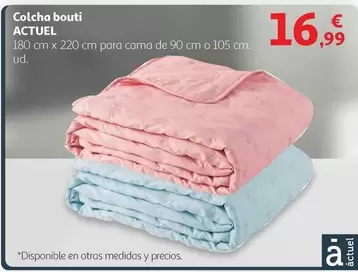 Oferta de Actuel - Colcha Bouti por 16,99€ en Alcampo