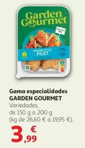 Oferta de Garden Gourmet - Gama Especialidades por 3,99€ en Alcampo