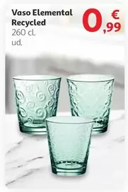 Oferta de Vaso Elemental Recycled por 0,99€ en Alcampo
